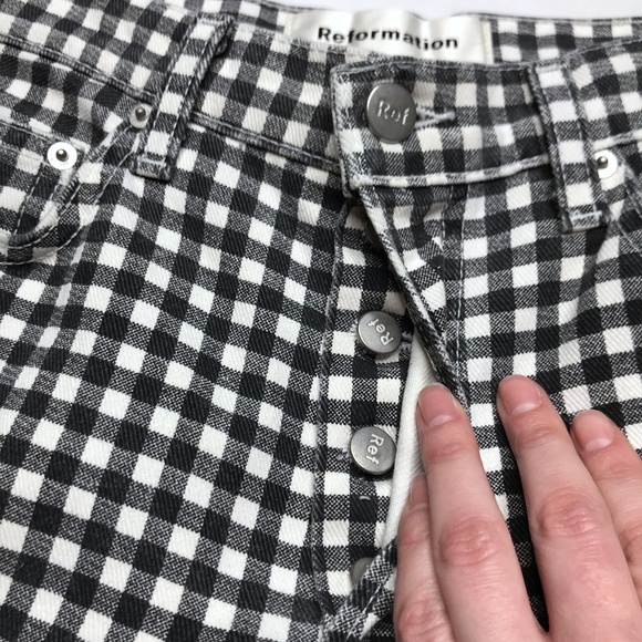 NWOT sold out Reformation Fawcett High Waist Jeans - Picture 9 of 10